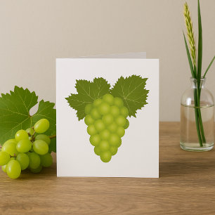 Groene druiven kaart