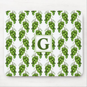 Groene druiven Mousepad Muismat