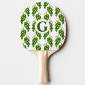 Groene druiven Ping Pong Paddle Tafeltennisbatje (Achterkant)