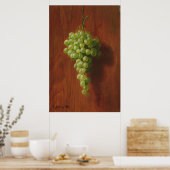 Groene druiven poster (Keuken)