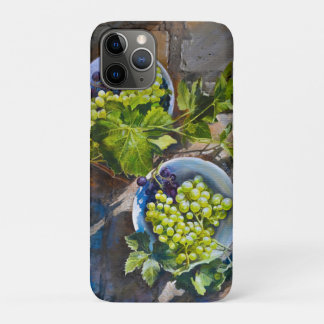 Groene Druiven Stilleven Schilderij iPhone 11 Pro Hoesje
