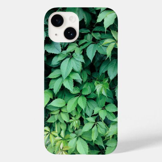 Groene druivenbladeren Case-Mate iPhone case (Achterkant)