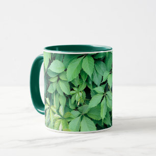 Groene druivenbladeren mok