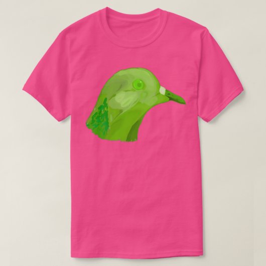 Groene duif t-shirt (Design voorkant)