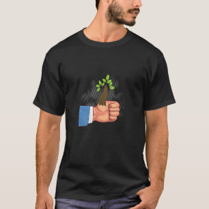 Groene Duim Hobby Tuinier Tuinieren Tuinieren Tuin T-shirt