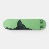 Groene Duitse herder Skateboard (Horizontaal)
