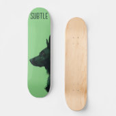 Groene Duitse herder Skateboard (Voorkant)