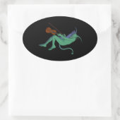 Groene Duivel Soloist Sticker (4 tellen) (Tas)