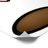 Groene Dwerg Karakter met Houweel Poster (Hoek)