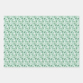 Groene edelstenen  inpakpapier vel (Voorkant 2)