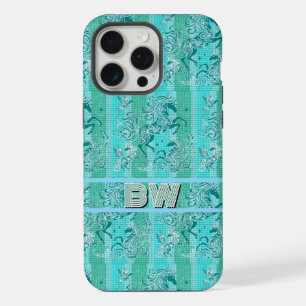 Groene Eenhoorn Geplaatst Patroon Gepersonaliseerd iPhone 15 Pro Max Hoesje