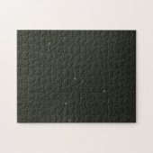 Groene, eenvoudige, elegante, moderne abstracte na legpuzzel (Horizontaal)