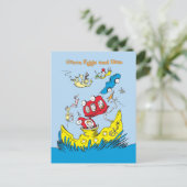 Groene eieren en am | Ik vind ze nergens leuk Briefkaart (Staand voorkant)