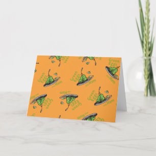 Groene Eieren en Ham Patroon Kaart