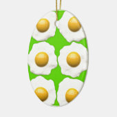 groene eieren keramisch ornament (Links)