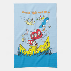 Groene eieren met ham Ik hou er nergens van Theedoek