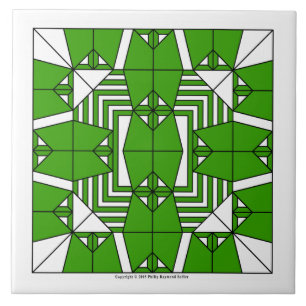 Groene eigendom tegeltje