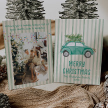  groene eigenzinnige hand getrokken kerstboom