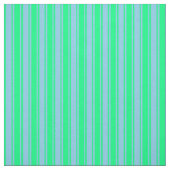 Groene en blauwe lijnen stof (Swatch)