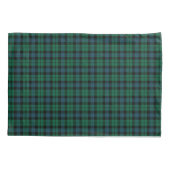 Groene en Blauwe MacKay Clan Schotse Tartan Kussensloop (Achterkant)
