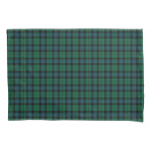 Groene en Blauwe MacKay Clan Schotse Tartan Kussensloop (Voorkant)