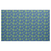 Groene en Blauwe schildpad Stof (Yard (91,4 cm))