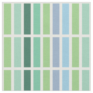 Groene en blauwe strepen stof