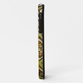 Groene en bruine architectuurafdrukken Case-Mate iPhone case (Achterkant/links)