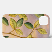 Groene en gele bladeren op zonnescherm Case-Mate iPhone case (Achterkant (horizontaal))