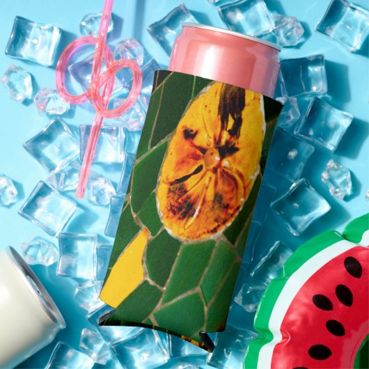 Groene en Gele Floral-mozaïek (Insitu Zomer)