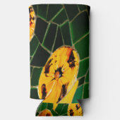 Groene en Gele Floral-mozaïek (Achterkant)