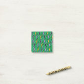 Groene en gele Lightning Bright Back-to-School Post-it® Notes (Op bureau)