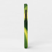 Groene en gele wervelingen Case-Mate iPhone case (Achterkant/links)