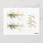 Groene en goudbladeren, tabel 11, tabelnummer briefkaart (Achterkant)