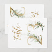 Groene en goudbladeren, tabel 23, tabelnummer briefkaart (Voorkant / Achterkant)