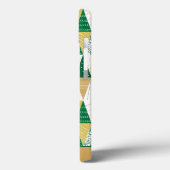 Groene en Gouden Kerstbomen Case-Mate iPhone Case (Achterkant / Links)