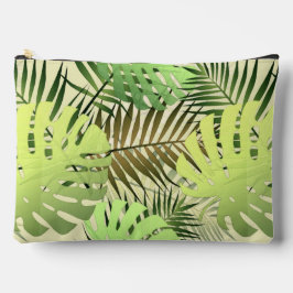 Groene en gouden Palm tropische bladeren Etui