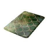 Groene en goudmakreelvis badmat (Gekanteld)