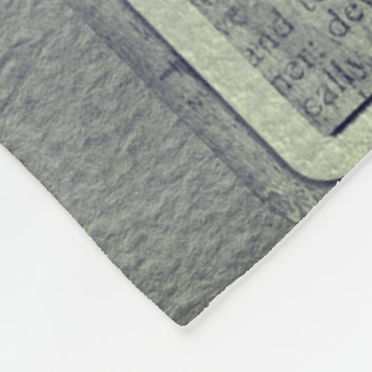 Groene en grijze Creativiteitsbalk Fleece Deken (Hoek)