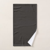 groene en grijze strepen bad handdoek (Handdoek)