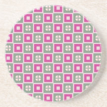 Groene en Magenta Geboorde Bloemige Zandsteen Onde