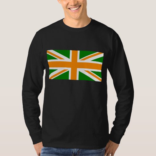 Groene en Oranje EU-aansluiting T-shirt (Voorkant)