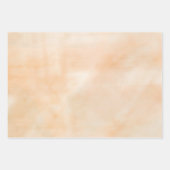 Groene en Oranje variabele Waterverf die Pa omslui Inpakpapier Vel (Voorkant 2)