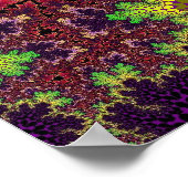 Groene en Paarse specerijen Poster (Hoek)