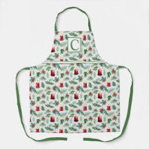 Groene en rode kerstpatronen -