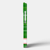 Groene en Roze Moderne Stippen Gepersonaliseerd Na Case-Mate iPhone Case (Achterkant / Links)