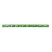 Groene en roze Stippen met fijne kerst Lint (Voorkant)
