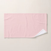 Groene en roze tropische bladeren bad handdoek (Handdoek)