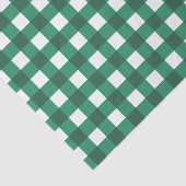 Groene en witte buffelplaat tissuepapier (Detail)