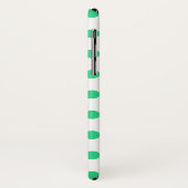 Groene en witte haarpunten Case-Mate iPhone case (Achterkant/links)